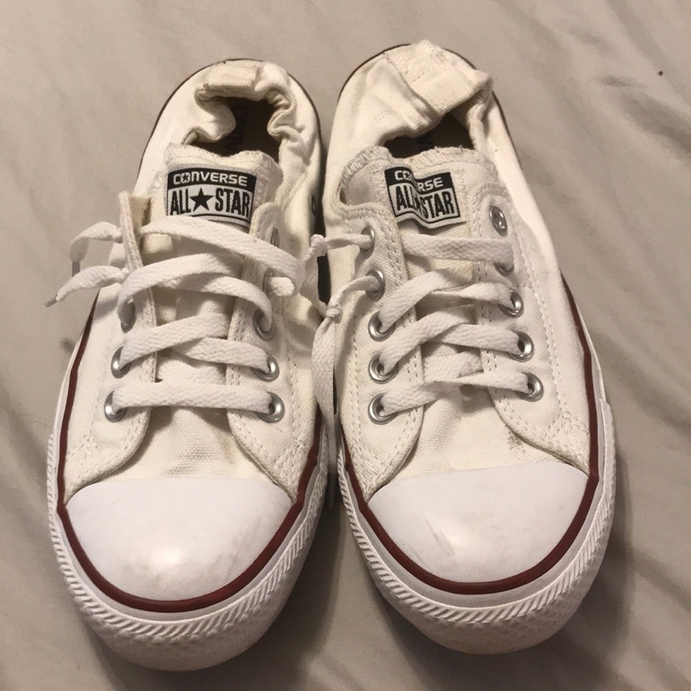 Size 11 women’s converse white shoreline